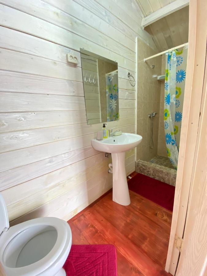 Эко Домики У Моря В Гаграх Gagra Exterior photo
